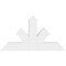 Ekena Millwork Richland Architectural Grade PVC Gable Bracket, 48"W x 26"H x 4"D x 6"F, 13/12 Pitch GBP048X26X0406RIC00 - alternate 5